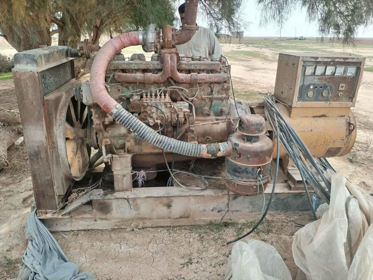 مولد فالفو للبيع 6سلندر صفر جاج راس التوليد 150//رقمي ***********
