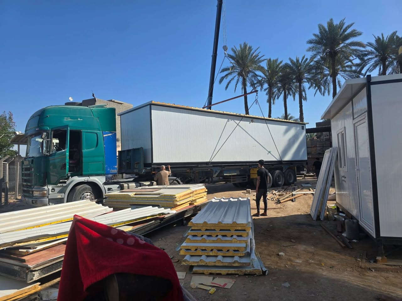 🏠معمل ماستر لصناعة الكرفانات والدور الجاهزه((🔥يوجد مانع حريق ومقاوم حريق💯))يوجد جميع القياسات درجه اولى وحسب الطلب شرط (استلام مهندس) وتجهيز جميع جميع الواقع ويوجد توصيل لجميع المحافظات 🚚🚚 وبأسعار مناسبه الموقع ((🛑 بابل طريق حلة ديوانية منطقة المعيميرة 🛑 )) للاستفسار
*********** 📞📞☎️☎️
***********
