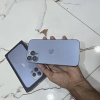 آيفون ١٣ برو ماكس ٢٥٦ • شاشة مو الاصلية • بطارية ٧٨٪