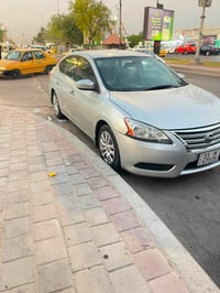 نيسان سنترا 2013 وارد امريكي حادثهة 3 قطع بنيد وجاملغ ايمن وباب ايمن ب...