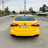 كيا فورتي موديل 2014سيارة جاهزة مكينة وكير وصدر تبريد حادثها الجاملغ ا...