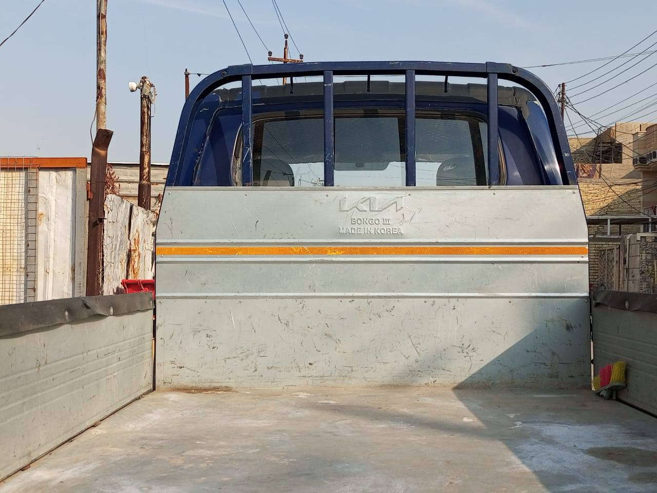 السلام عليكم كيه حمل موديل 11 رقم بابل الجديد محرك 2700 تجي بلاادي 2700 محرك وكير وكسن وشاصي كفاله السيارة مكفوله بدون صبغ محرك جديد صدر جديد السيارة جاهزة للعمل وضع شركه عنوان بغداد حي الامين السعر 97وبيا مجال بصيد ***********.
