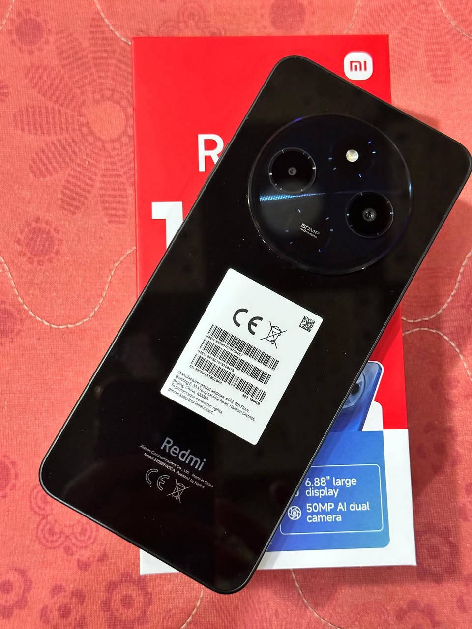 سلام عليكم..
موبايل Redmi 14C  للبيع 
ذاكر داخليه: 256 GB
رام:  16 GB
بطاريه: 5160mAh
شاحن: 33 W 
الجهاز جديد هسه ماخذينه 
السعر: 175 الف 
المكان: الكوفه نهاية شارع المطار الجديد .


**إذا كنت صاحب هذا الإعلان وتريد حذفه لأي سبب، رجاءا أرسل رسالة إلى الدعم الفني**
