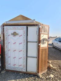 كرفان المنيوم • اناره داخلية وخارجية • ديوان عربي