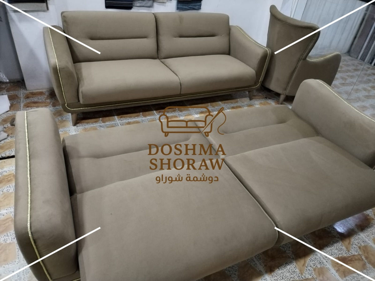 ✨ من مظهر قديم… إلى أناقة عصرية تخطف الأنظار  
التفاصيل الصغيرة تصنع الفرق الكبير!

حوّل أثاثك وكأنه جديد 100% بدون ما تدفع سعر الجديد 💥

⸻

🔧 خدماتنا:
🛋️ تجديد وتصليح جميع أنواع القنفات والموبيليات  
🛏️ دوشمة القنفات السرير (2×1)  
🛏️ تجديد غرف النوم وضهر الجرباية  
🍽️ دوشمة كراسي المطاعم والقاعات والمطابخ  
🪑 تصليح المقاعد الهابطة والمكسورة  
🪵 تصليح الأرجل المكسورة باحتراف  
🎨 تنفيذ جميع الموديلات (تركي – مصري – عراقي)  
🛠️ صناعة وتصليح الطبلات والطابوريات والشازلونات  

⸻

🚚 خدمات إضافية:
🚗 نقل الأثاث بسيارة خاصة  
👷 كادر عمل موقعي سريع ومحترف  

⸻

💎 ليش تختارنا؟
⭐ خبرة طويلة في بغداد والآن في كركوك  
💯 ضمان حقيقي على كل الأعمال  
💰 أسعار مناسبة ومنافسة  
🧵 خامات أصلية وجودة عالية  
✨ نتيجة ترجع أثاثك كأنه جديد بالكامل  

⸻

📍 الموقع: كركوك – شوراو (قرب جيهان مول)  
📞 ***********  
📩 أرسل صورة الأثاث واحصل على السعر فوراً  

⸻

#كركوك #اثاث #تصليح_اثاث #دوشمة #كركوك_اليوم
