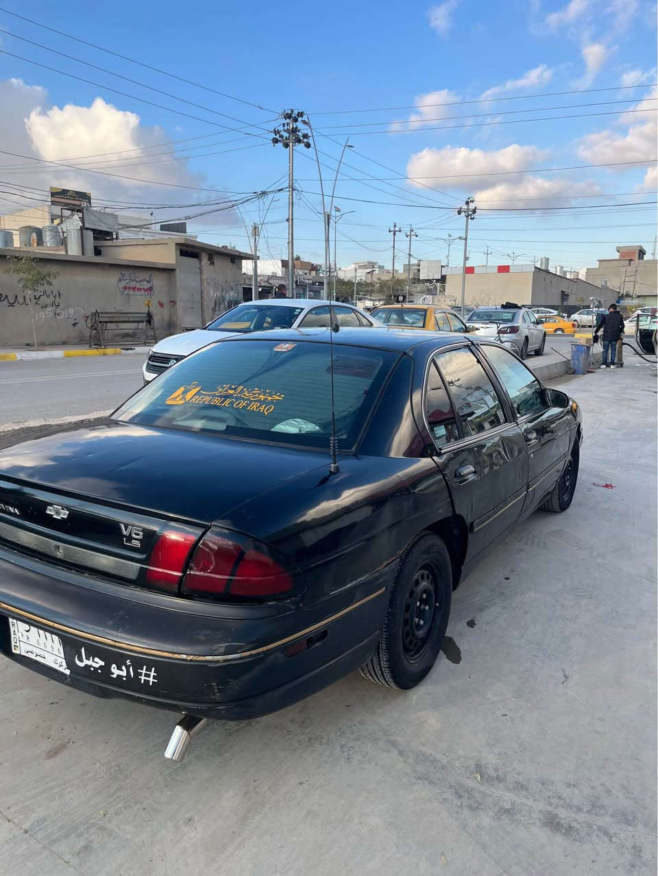 شوفرليت لومينا 1998 سياره اي عيب ما بي ورقه بانزين وسنويا 2028مشروع وطني صاحبها يحولك ثاني يوم 
*********** كركوك, العراق
