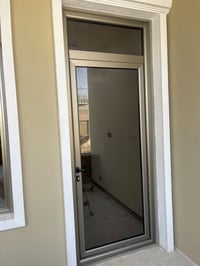 تم بحمد الله تجهيز بيت سيد حيدر   شبابيك ألمنيوم مقطع 7.5 دبل جام 6  م...