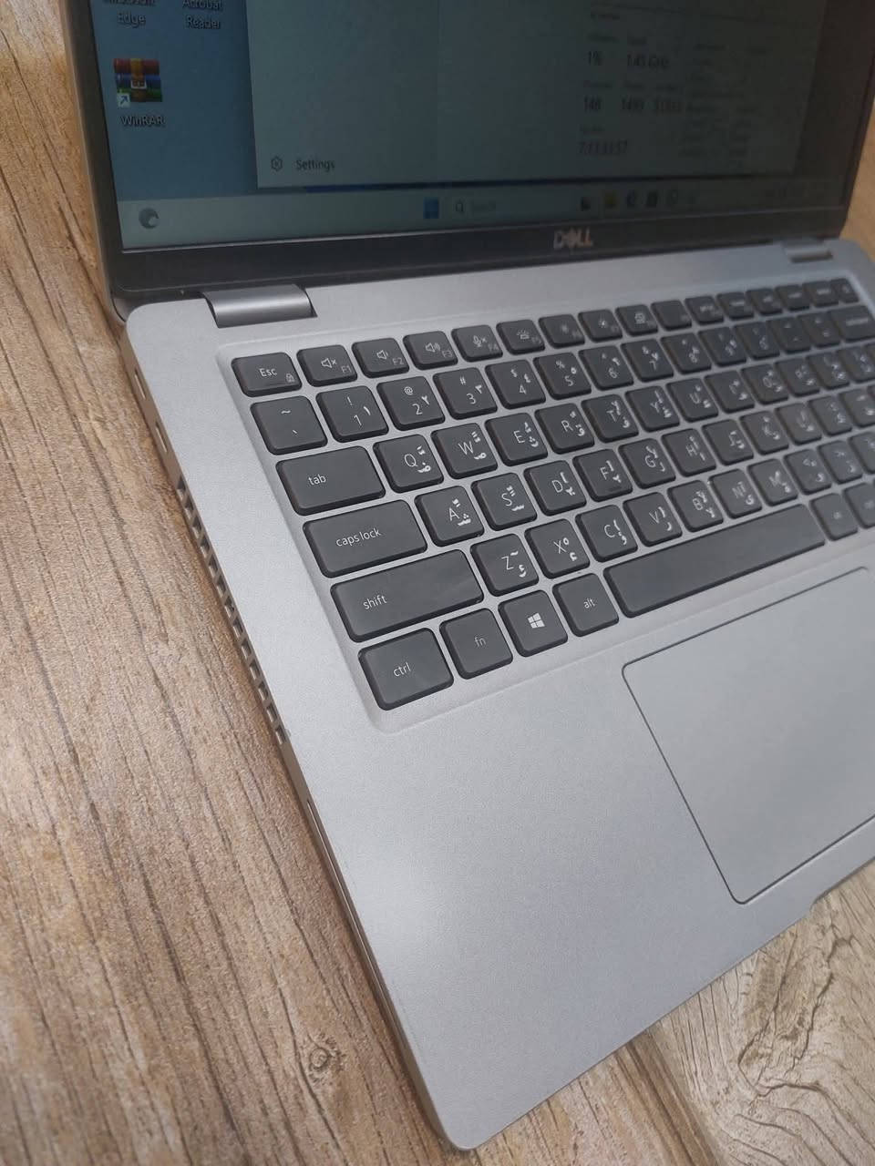 DELL 5420 Ci5 جيل الحادي عشر سلم خفيف الوزن سهل التنقل
. 
 السعر 345 الف مع التوصيل 
.
النظافة اخو الجديد وعل الفحص وين متريد 
مناسب للدراسة والبرامج المكتبية والطباعة والتصفح  نظافة عاليه جدا  
……………………
 المعالج Core i5 جيل الحادي عشر 
 ذاكرة الوصول العشوائي (الرام) 8 GB 
 التخزين( الهارد) SSD 256 GB  
 مقاس شاشة 14" انج دقة عالية FHD 
شاحنة Type c 
منفذ HDMI & TYPE C 
 كيبورد  عربي انكليزي
…………………………………


**إذا كنت صاحب هذا الإعلان وتريد حذفه لأي سبب، رجاءا أرسل رسالة إلى الدعم الفني**