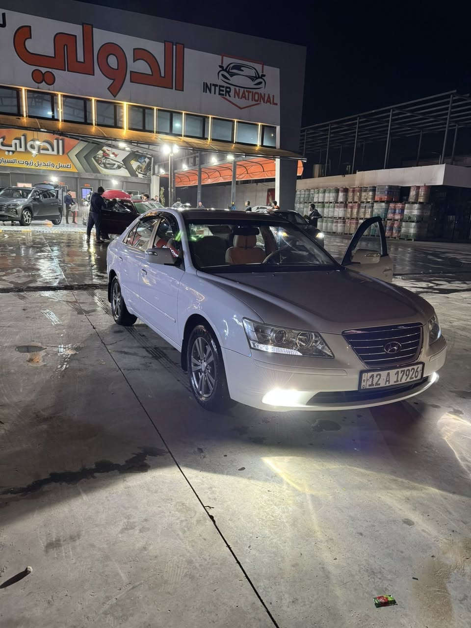 البيع سوناتا خليجي موديل 11محرك 2000 أربع حساسات ماشي 142الف بدون صبغ وبارد رقم نينوى شرط التحولي السعر 145قفل ***********
