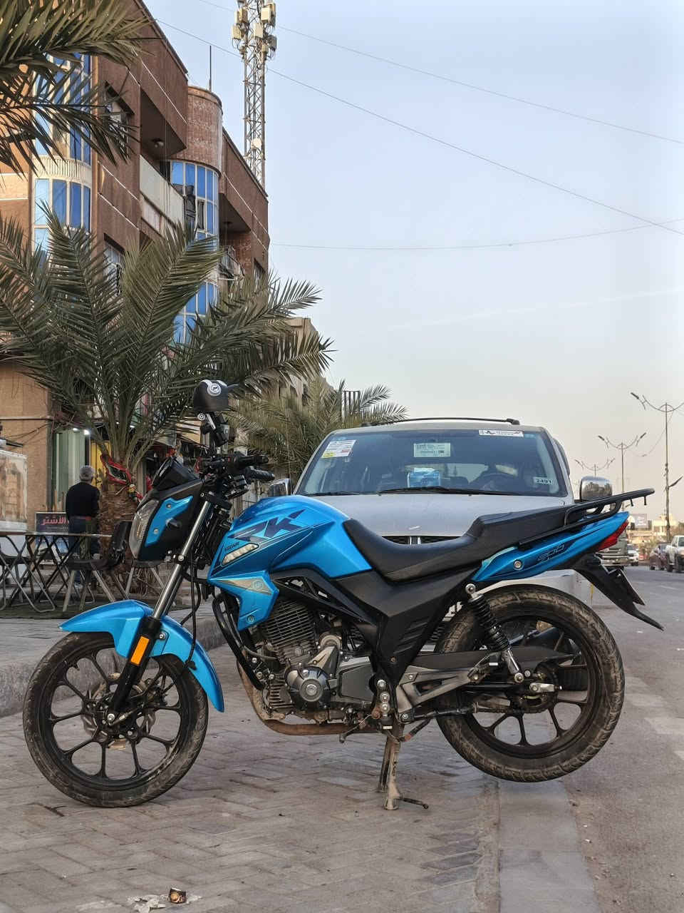 السلام عليكم
RK200 موديل ٢٤ نازلة ٢٥ 
رقم اربيل سنوية بإسمي
دراجة نضيفة وممتعوبة
سعرها 2100 وبيها مجال 
مكاني مدينة الصدر أو البلديات 
***********
