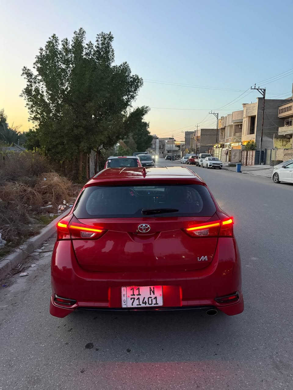 كورلا هاتشباك 2018.im سبورت  رقم بغداد انكليزي 
السيارة ماشيه ( 85 ميل ) قطعتين صبغ فقط 
 (( ليبل واحد السيارة بدون ايرباك بدون دواخل)) 
 صور الحادث مال امريكا موجودة رقم الشاصي مرفق مع الصور  
 محرك 1800 المرغوب 
كير  _ محرك خير من الله
السعر :- 128 بي مجال بسيط 
مكاني:- بغداد _ الدورة 
تفاصيل اكثر :- ( *********** ) واتساب بغداد, العراق
