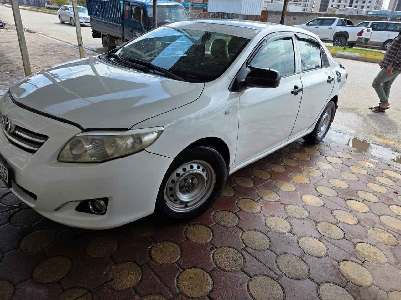 السلام عليكم ورحمه الله وبركاته متاح كورلا خليجي
موديل ٢٠٠٨ الجام جوبي ظررها باب خلف السايق مصلح عل البارد والدعاميه الخلفيه قدر الله وما شاء فعل اول البارحه طك عندي تاير ونكسرت قطعه منها 
كير مكفول محرك مكفول صدر مبدل كله جديد سنتر لك شغال تبريد شغال 
المحرك ١٦٠٠ سياره رقم بغداد انكليزي باسمي تحويل ثاني يوم السياره جاهزه كبل تنزل بيها عل الشارع وربع ماتصرف عليها 
السعر ١٠٥ وبيه مجال
الاستفسار الاتصال على الرقم ***********
*********** والي ماعنده رصيد وات ساب شغال والشراي بالخدمه
