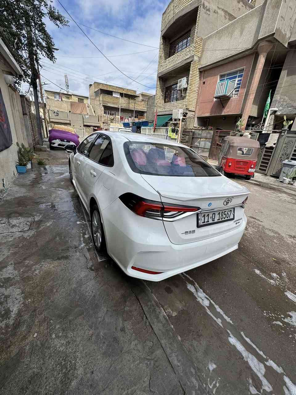 السلام عليكم
كورلا 2024
مكفولة من الصبغ والبارد 
سيارة جديدة 
الممشى 32
كشن كهربائي 
سيارة فول واحد ع واحد
ملاحظة صغيرة بالبنيد بيها vdr ع كد اصبع 
العنوان حي العامل 
السعر 142 وبيها مجال حگ الجيه 
***********
