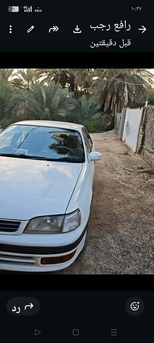 كرونة مديل 1995 للبيع بسمي السيارة  جاهزة سنوية جديدة كير ومحرك وحدادية خير من الله السعر48 وبيهة مجال مكاني نجف للأستفسار ***********
