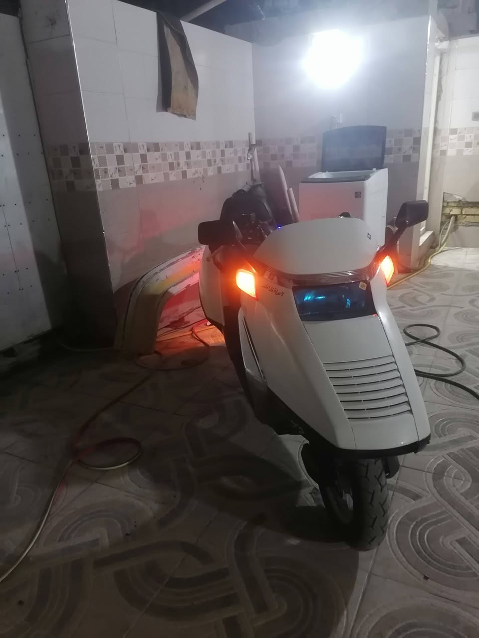 سلام عليكم
 فيوجن ستوني معمره
 محرك جديد لا تنقيص ولا تبخير ولا نضوح نكره باي وقت
 مطريات نيكل.
كهربائيات كله شغاله
حساس سرقه 
طوك نيكل 
تايرات ثنينهن جدد بل باكيت 
باتري جديد
صالنصه بطل قطره لحيم مابيه 
بك ليت نضيف كله شغال يمنه يسره 
دراجه كلشي ماعايزه بس  ما عده شارب عوزهه ترايشه كلهن جدد ماعايزات كفره ستوه مصبوغ عوزه بوليش دراجه شوفت عينك تجي تفحص 
سعر ٦٥٠وبيه مجالل


**إذا كنت صاحب هذا الإعلان وتريد حذفه لأي سبب، رجاءا أرسل رسالة إلى الدعم الفني**
