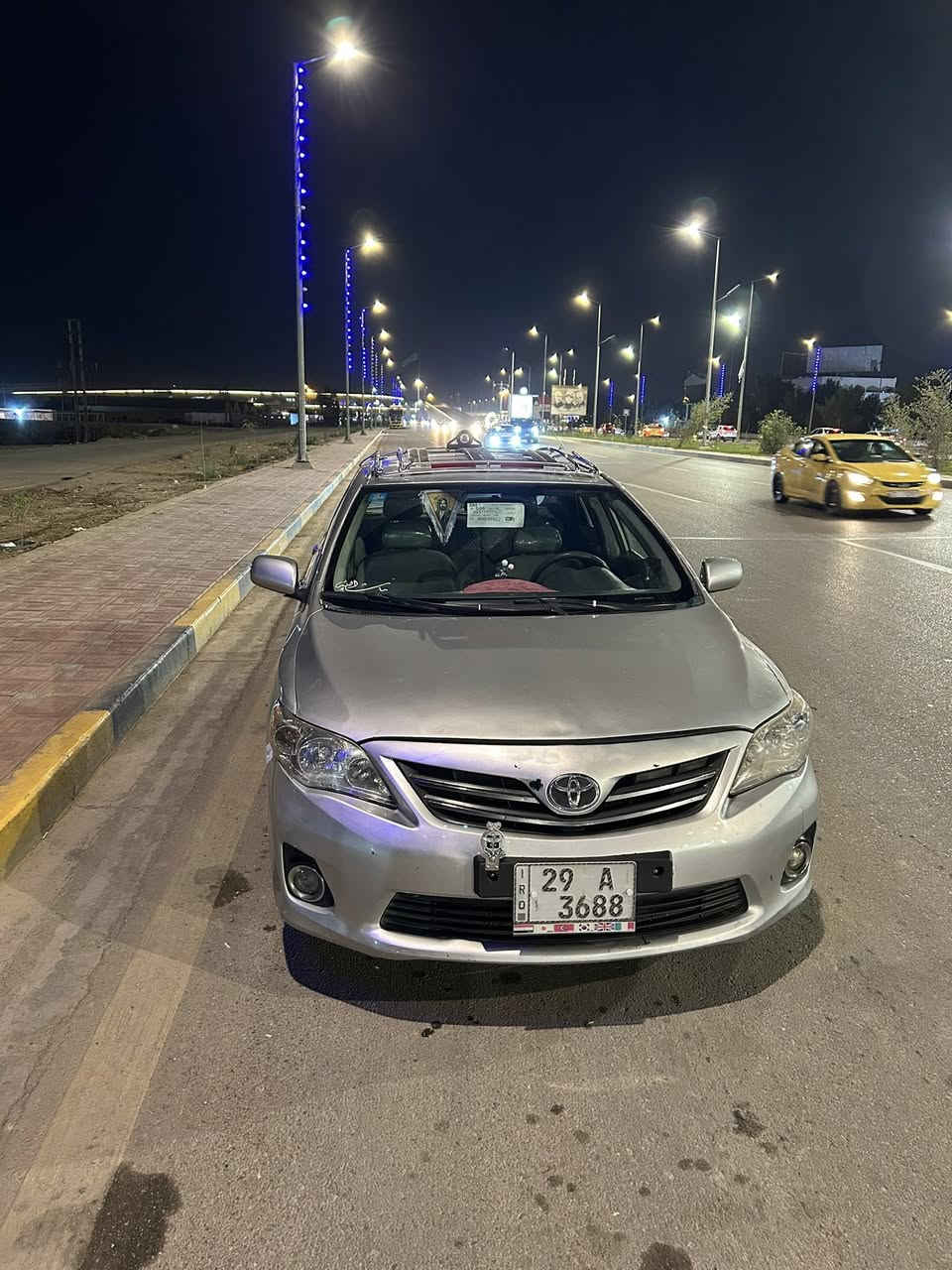 سلام عليكم كورله 2009محدثه 2013سياره جاهزه مانقصه برغي تخم تاير حداديه امامي خلفي كله جديد تبريد دوشمه جديده السياره جاهزه مال جناي وباقي التفاصيل ***********
