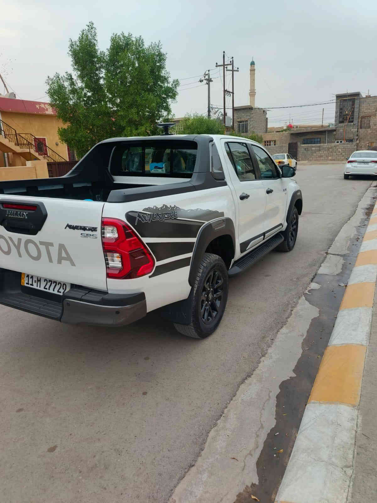 سلام عليكم تيوتا هايلوكس موديل 2024 خليجي سياره بعدهي على وضع شركه زيرو جديده مكفوله كفاله عامه من رصعه شخط حداديه رقم بغداد جديد نكليزي تحويل ثاني يوم 
فول مواصفات 
بصمه تشغيل 
بصمه ابواب 
شاشه جبيره 
كشنات كهرباء 
بعد بيها مواصفات خير من الله 
6 سلندر حجم 4000
ماشية 4000 مكان الانبار فلوجه 
سعر 425$ بيها مجال للطيبين رقم هاتف ***********
