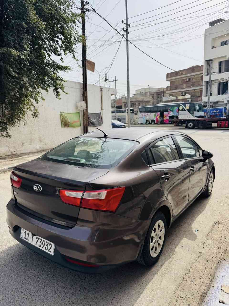 لسلامً عليكم كيا ريو 2016 خليجي مكفوله من الضربه وصبغ فقط بارد ودعاميات مكينه دوش 1600 السياره جاهزه بدون نقص وجدن نضيفه تخم تاير جديد  السعر 87 مكاني بغداد رقمي *********** السونار بل منشور
