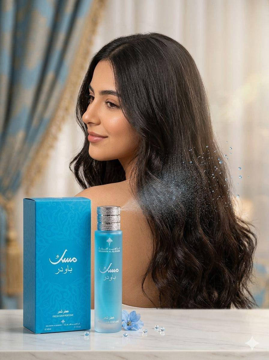 عطر شعر من براهيم قرشي 
متوفر 4 الوان
ملاحظه يوجود خدمه توصيل 
تواصل وتساب 
***********
