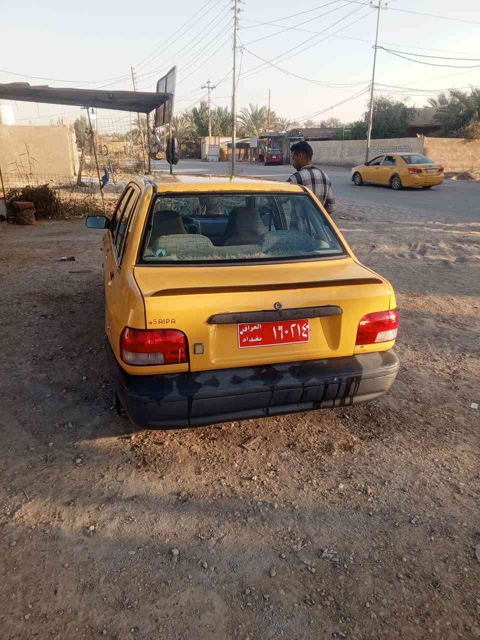 السلام عليكم سايبا موديل 12 رقم احمر مصفره هيه وغرامات كير مكينه مكفول كهربائيات شغاله مابيه ضربه بس بجاملغ الامامي شويه لايت زنون عالي وناصي مسجل بلاثوث دواخل جدد  كشرها كلش نضيف  *********** 
مكانها حله سياحي
