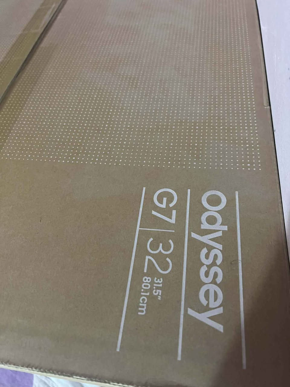 السلام عليكم شاشة للبيع السعر 575 بعدها بضمانها
Samsung Odyssey G7 Smart – 32” 4K 144Hz
32 إنش – 4K UHD
Fast IPS
144Hz / 1ms
FreeSync Premium + G-Sync
HDR400 + HDR10+
Smart TV (Tizen) + سماعات
ستاند متحرك 
المنافذ: HDMI 2.1 / DisplayPort 1.4 بغداد, العراق


**إذا كنت صاحب هذا الإعلان وتريد حذفه لأي سبب، رجاءا أرسل رسالة إلى الدعم الفني**