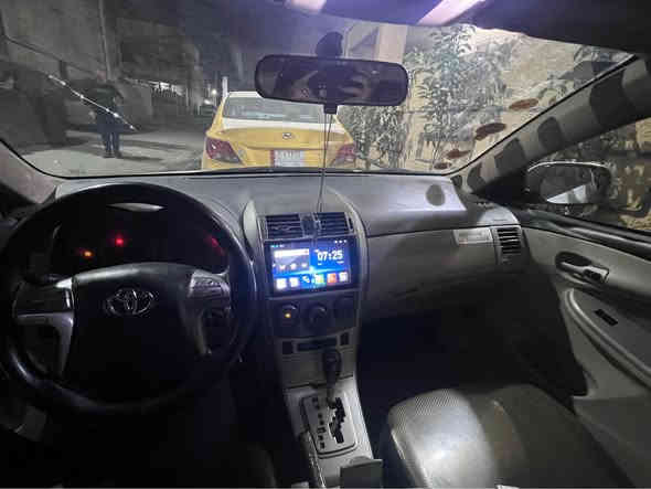 كورلا موديل 2012
مبدل لغد امامي
مكينة كيرر تبريد نظيف 
تحكم ستيرن 
شاشة
السعر 13  مليون عراقي 
 مصبوغ عام 
ابيع كوم حديد !!!
للاستفسار***********
مكان بغداد الكريعات
