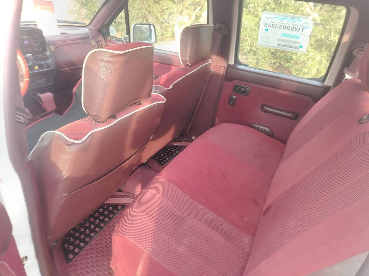 السلام عليكم سياره نيسان ياباني اموتماتيك بلاد يعني مو تحوير أصلها اموتماتيك لاتبخير ولاتنقيص دواخل مارونيه باب طين الجام كهربائي موديل  ٢٠٠٣ سنويه مجدد لل ٢٠٣٠  بسمي رقم أنكليزي لاتجيه ولاضربه لاصبغ قطعه كامله بيها رشات بسيطه كلش تواير جدد حداديه جديده  دواخل دوشمه باتري جديد شاشه كله جديد كهربايات كله جديدة وشغاله سياره جاهزه  رقمها نجف مشروع وطني تتحول باي محافظه العنوان ميسان سعرها ٨٥  وبيها مجال قليل رقم الهاتف  ***********
