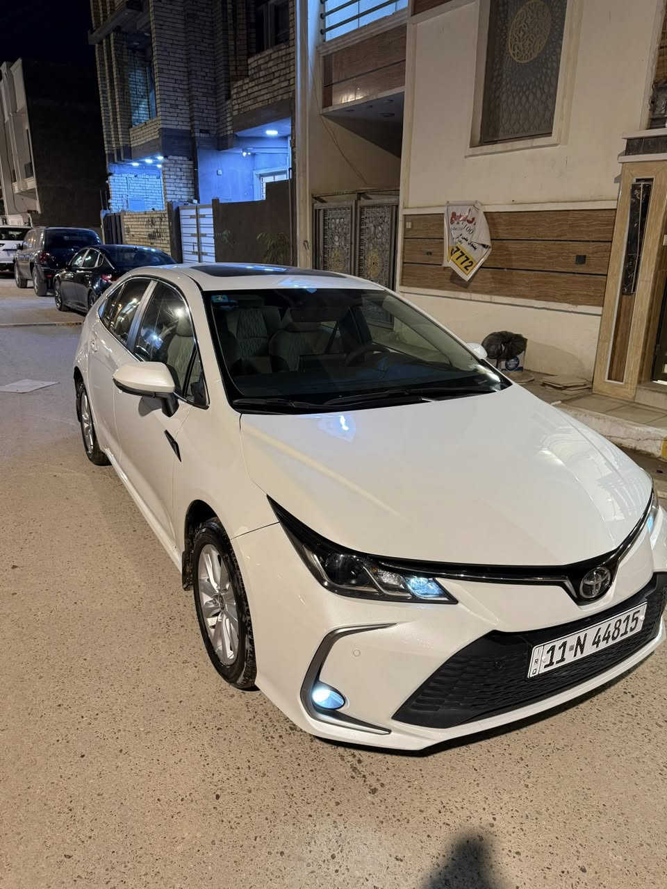 كورلا 2024 ساز
بيهه بارد قليل والباقي كفاله 
وبيهه حالوب بصيط  سعر 179 وبيهه مجال بصيط ***********
