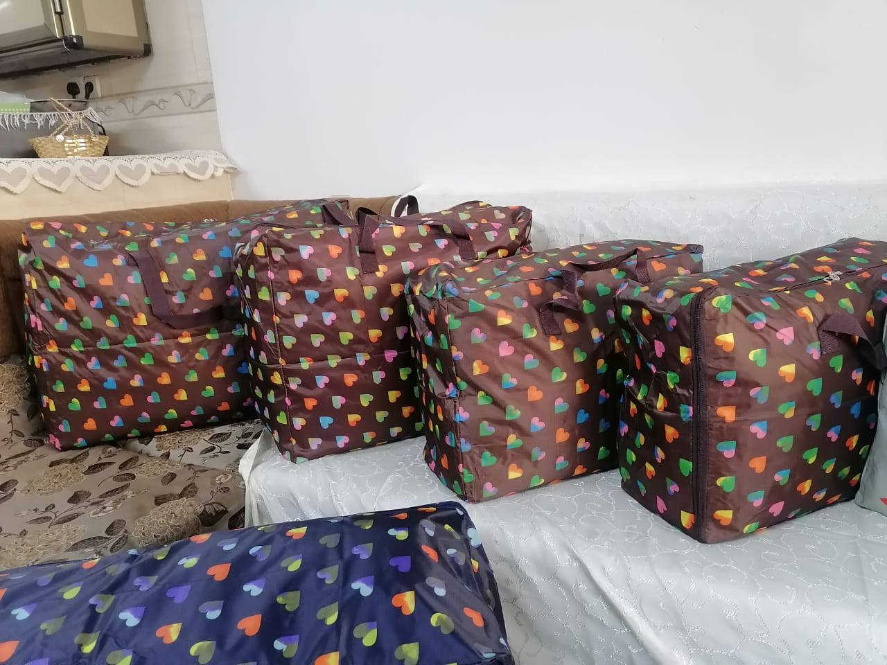 السلام عليكم لكثرة   الطلب على جنط تخزين الملابس بعد 3 ايام توصل الوجه الجديدة 
الحجز مفتوح مسبقا  يعني الحجز من اليوم
السيت 4 جنط ب27 وتوصيل مجاني داخل الناصرية 
جنط الحجم كبيرة جلد مشمع يحافظ عالملابس من التراب والرطوبه وتتحمل اوزان. ثقيله مفيده الحزن والنقل من مكان المكان
الحجز عالخاص أو الواتس اب ***********
