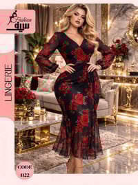 فستان نسائي • شيفون • مبطن