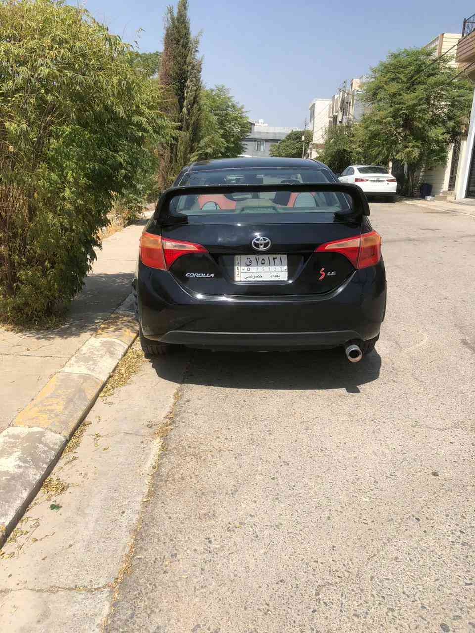 سلام عليكم 
للبيع كورلا موديل ١٩ LE وارد كندي 
رقم بغداد 
محرك 1800 
ماشيه 86 الف 
رادار امامي 
وتحديد مسار 
صدر امامي وخلفي جديد
تبريد ثلج 
معوقين شهر 10 اصير حره 
حادثها بنيد فقط وبل العراق جاملغين الخلفيه 
الحوض سليم ضربة جاكوج مابي
ابيع مصبوغه 
سعر ١٢٠ بيه مجال 
الرقم ***********
مكاني بغداد
