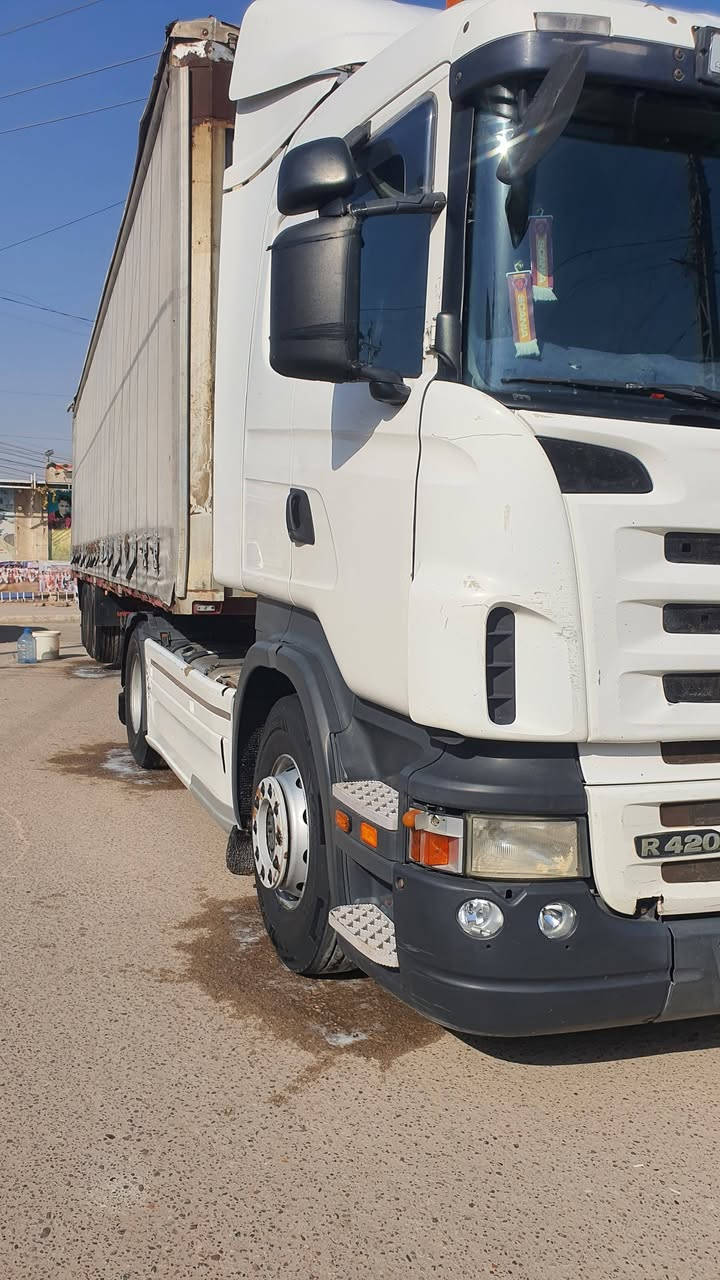 سكانيه للبيع موديل 2007 مربوطه راس وعربانه رقم ألماني سنويه جديده سياره مكفوله قماره وشاصي ومكينه تخم تاير راس وعربانه *********** 《》 ***********
