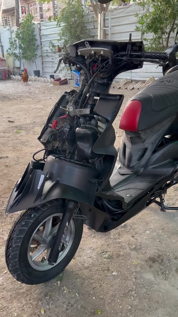 سلام عليكم
دراجه GTR مديل 2010 شغاله فقط بدون كفرات لون نكره سلف تفاصيل داخل فديو 👇سعرها(310)الف قفل بدون عمله نهاىيا مكاني بغداد الحريه ***********
