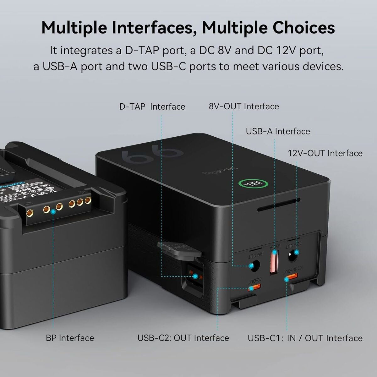 بطارية SmallRig VB99 Pro Mini V-Mount - احترافية وبقوة 100 واط (جديدة)
للبيع بطارية سمول ريج (SmallRig VB99 Pro) النسخة المطورة، الخيار الأول للمصورين السينمائيين وصنّاع المحتوى. تتميز بحجمها الصغير جداً (Mini) وأدائها الجبار.
المواصفات والمميزات الأساسية:
• سعة البطارية: 99Wh (مسموح بها في الرحلات الجوية).
• شحن فائق السرعة: تدعم الشحن بقوة 100W PD (تشحن بالكامل في 2.5 ساعة فقط).
• ميزة الطوارئ: شحن لمدة 10 دقائق يمنحك تشغيل للكاميرا لمدة ساعتين تقريباً.
• تعدد المنافذ (كل ما تحتاجه في قطعة واحدة):
• منفذ USB-C (Input/Output) يدعم 100 واط.
• منفذ USB-C إضافي (Output).
• منفذ USB-A لشحن الجوالات والاكسسوارات.
• منفذ D-Tap للاضاءة والكاميرات الاحترافية.
• منافذ DC 8V و DC 12V.
• واجهة BP Interface.
• شاشة OLED: لعرض نسبة الشحن بدقة وحالة البطارية.
• التوافق: مثالية لكاميرات Sony, Blackmagic, RED، وكذلك لشحن اللابتوب (MacBook) والإضاءة.
السعر 175الف


**إذا كنت صاحب هذا الإعلان وتريد حذفه لأي سبب، رجاءا أرسل رسالة إلى الدعم الفني**