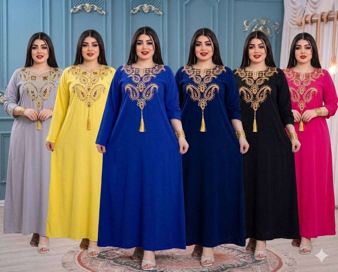 دشداشه نسائي دبل كلوش تطريز
الخامه كشمير ايطالي اصلي 💯
القياسات من 2XL الى 5Xl  
سعر الدرزن 12 قطعه 66 الف  
الدرزن يجي 6 الوان 4 قياسات استندر
سعر القطعه مفرد 10آلاف فقط


**إذا كنت صاحب هذا الإعلان وتريد حذفه لأي سبب، رجاءا أرسل رسالة إلى الدعم الفني**