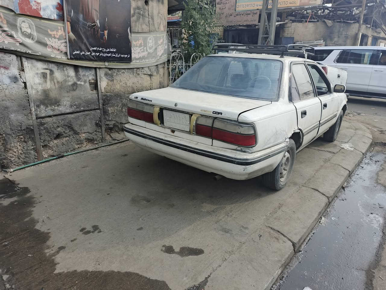 كورلا 91 رقم بصره هزه جديده معامله الرقم كامله تحويل مباشر سياره كايمه بس تشتغل كهربائيات شغاله لايت كيج بانزين كيج حماوه رون بك لايت سياره نكره بس بيه نقص وكلشي محسوب حسابه السعر 25 وبيه مجال للشراي رعيه حاضر للتحويل تحول بسمك مباشر مصفره غرامات مكان السياره الحيانيه ***********
