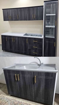 كاونتر الأبواب خشب اج دي اف تركي والداخل المنيوم   القياس مترين ونص 5 ...