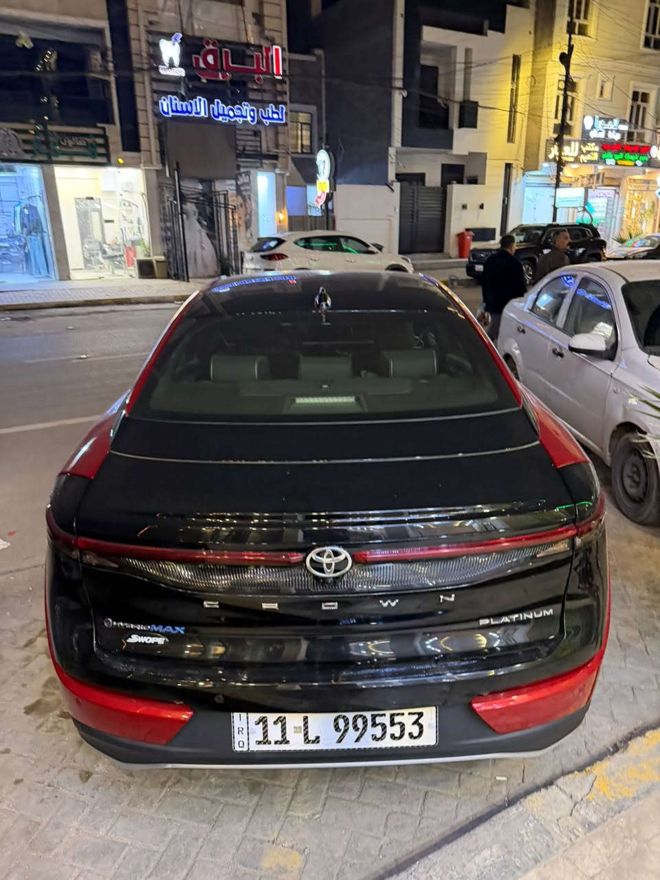 تيوتا كراون ماجستا ماكس هايبرد
للبيع فقط بدون مراوس

موديل :2024

الون :احمر مع اسود بلادي
الممشى : 6 الف فقط 
حجم المحرك : 2400 توربو هايبرد

💎 ســعــر ✅ 285 ورقه 

الفئه :platnium
: المواصفات 

- لايتات 4 عدسات متحرك
- حساسات امامية
- ⁠حساسات خلفية
-  جلد ⁠حضن كنتارا بلادي
- ⁠كشنات تدفئه + تبريد
- ⁠شفتات ستيرن
- ⁠ستيرن تدفئه
-نقط عمياء 
-سستم صوت JBL
-بنوراما
-خزن ميموري 
-حساس عين
-اوتو بارك
وباقي المواصفات المعروفه بال بلاتينيوم

حادث السياره بنيد ودعاميه مبدل نفس اللون بدون قطره صبغ كفاله طاكه ايرباكات ستيرن + دشبول راجع صور حادثه واتساب

السياره جاهزه بالكامل معايزه برغي بشرط والبجم مغلف افلام حمايه ppf 

للتواصل ::- ***********
