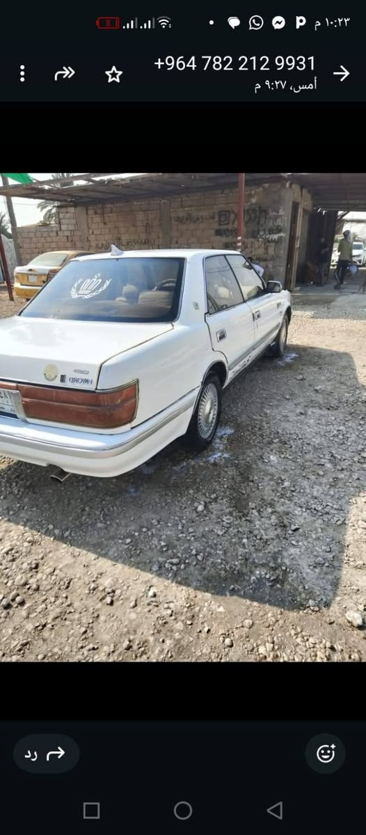 السلام عليكم سياره هارتوب للبيع مقفوله كفاله عامه محرك فيفتي كير شرط تحويل مباشر موديل 92 مكان سماوه‏‪***********‬‏
