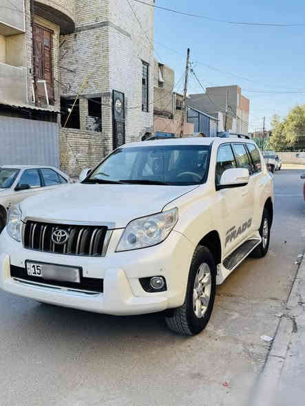 السلام عليكم 
برادو للبيع موديل 2010 
مكفوله عده شبر صبغ بلتكمه جه سايق  اثر طلقه وشبر بارد بلباب الخلفي مثل ما موضح بلسونار 
محرك 4 سلندر 2700
تبريد 3 قطع 
7 راكب
تخم تاير جديد 
كشنات جلد بلادي 
هوك خلفي
تحكمات استيرن جهتين 
حساسات خلفيه + اماميه
مخرج كهرباء
مري شفط 
اشاير بلمري 
كامره خلفيه + شاشه 
مواصفات البرادو المعروفه 
سياره كامله ونضيفه مابيها كل نقص 
السعر 215وبيها مجال 
مكان السيارة في بغداد
(غير متواجد على الفيس )
للاستفسار اكثر لاتصال على الرقم 
***********
***********
