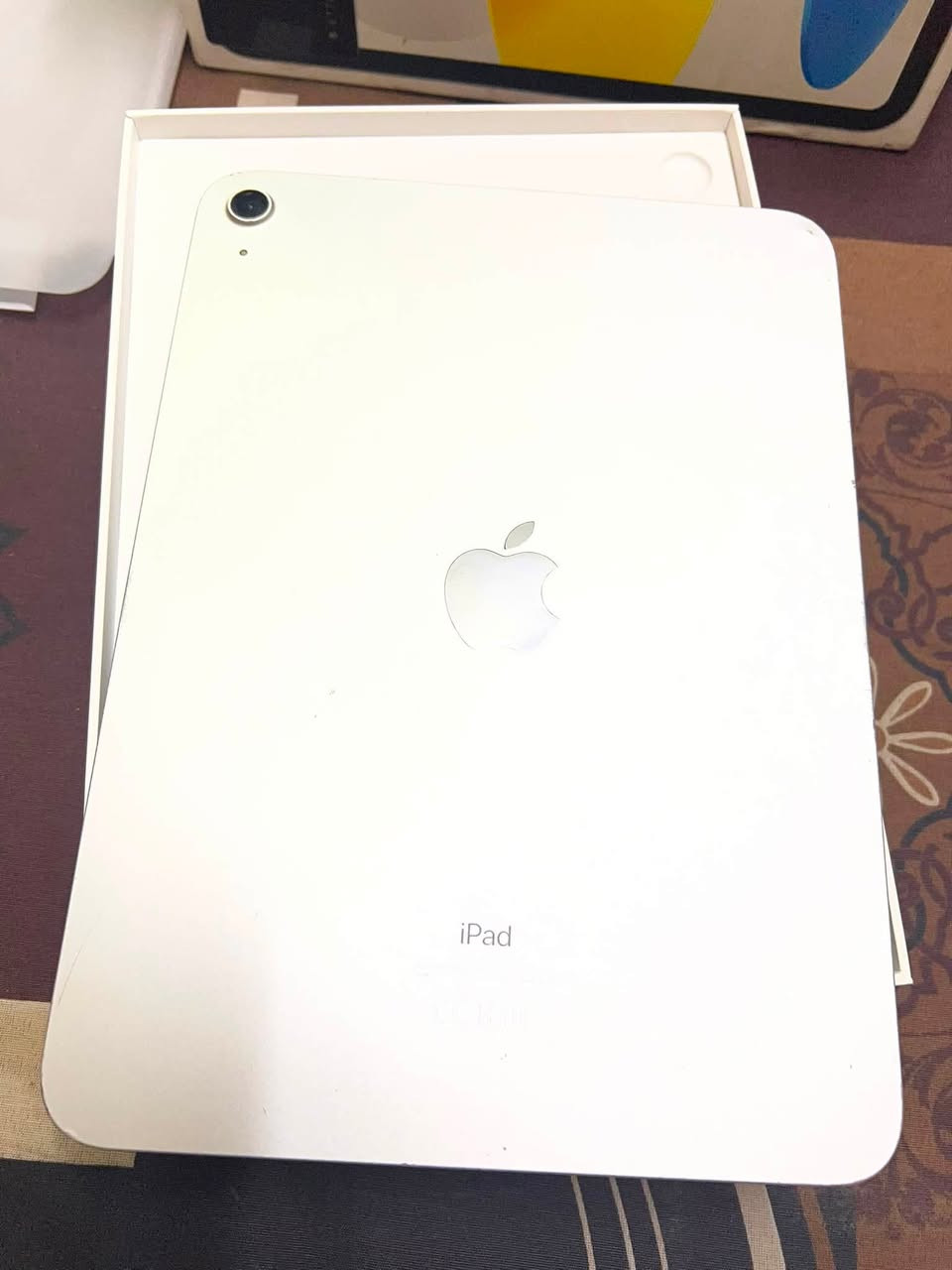 IPAD IPHONE 10th💙
64كيكا 
لون فضي 
حجم شاشه 10.9

فقط شاشه ميشتغل تكدر تغيرها ويشتغل مابيه عيب ثاني - الصوت و كامره كلشي شغال 

سعر مع كلشي كارتون  140 الف 💙


**إذا كنت صاحب هذا الإعلان وتريد حذفه لأي سبب، رجاءا أرسل رسالة إلى الدعم الفني**