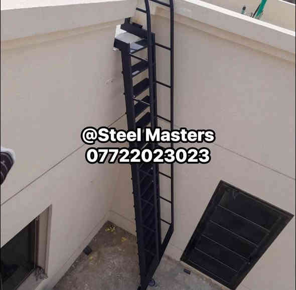 🛑نقدا & بالتقسيط 
ورشة Steel Masters لأعمال الحدادة 

تنفيذ وتركيب درج حديد خارجي خدمات للسطح

✅ تنفيذ حديد مضلع شكربليت ثقيل  
✅ بايات مقاومة للانزلاق 
✅ سور جانبي من بايب دائري 
✅ دهان بودر كوت حراري مطفي مقاوم  
✅ تثبيت متين على الأسطح والأرض والجدار 

📐تصميم عملي _ أمان عالي _ متناسقه واجهات البيوت  

تنفيذ فعلي من ورشة #steel_masters

📍 للتواصل والاستفسار:
+964 ***********
العراق_بغداد
