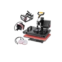 مكبس حراري ٥ في ١ • اخر قطعة • شامل التوصيل