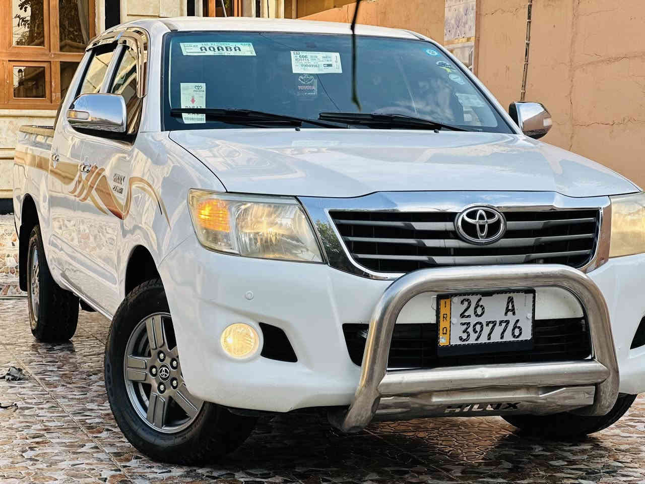 هايلوكس موديل 2013شاصي 12رقم صلاح الدين دولي
مواصفات معروفة سيارة جديدة ما ناقصها كل شيء 
السيارة مكفولة كفالة  بيها مكانين بارد فقط 
محرك وكير  وحدادية  كفالة
السعر 190وبيها مجال المكان  بيجي 
ويرهم مراوس بكامري او غير سيارة
***********
***********
