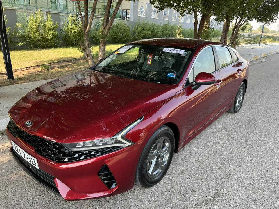 موديل K5 2021  Lxs
رقم اربيل
حجم المحرك 1600 تيربو
حادث جاملغ امامي ايمن وشويه بلبنيد 
بدون دواخل بدون ايرباك
كير مكينة كفاله 
جاهزة ومابيه اي نقص 
مواصفات
نظام تنبيه حركه السيارات
توقف ذاتي  
 رادار أمامي  
 رادارات جانبيه 
رادارات خلفيه
 نظام تحديد مسار
 قيادة اليه
اوتو هولد
 هاند بريك كهرباء
مثبت سرعه 
فتح صندوق ذكي 
السعر 163 وبي مجال بسيط
بغداد السيدية حي الاعلام
للاستفسار وتسأب ‬***********
