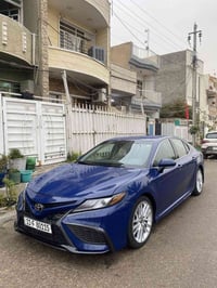 تيوته كامري 2023سياره جاهزه او جديده فئتXSEفول مواصفات بصمه جلد شاشه ك...