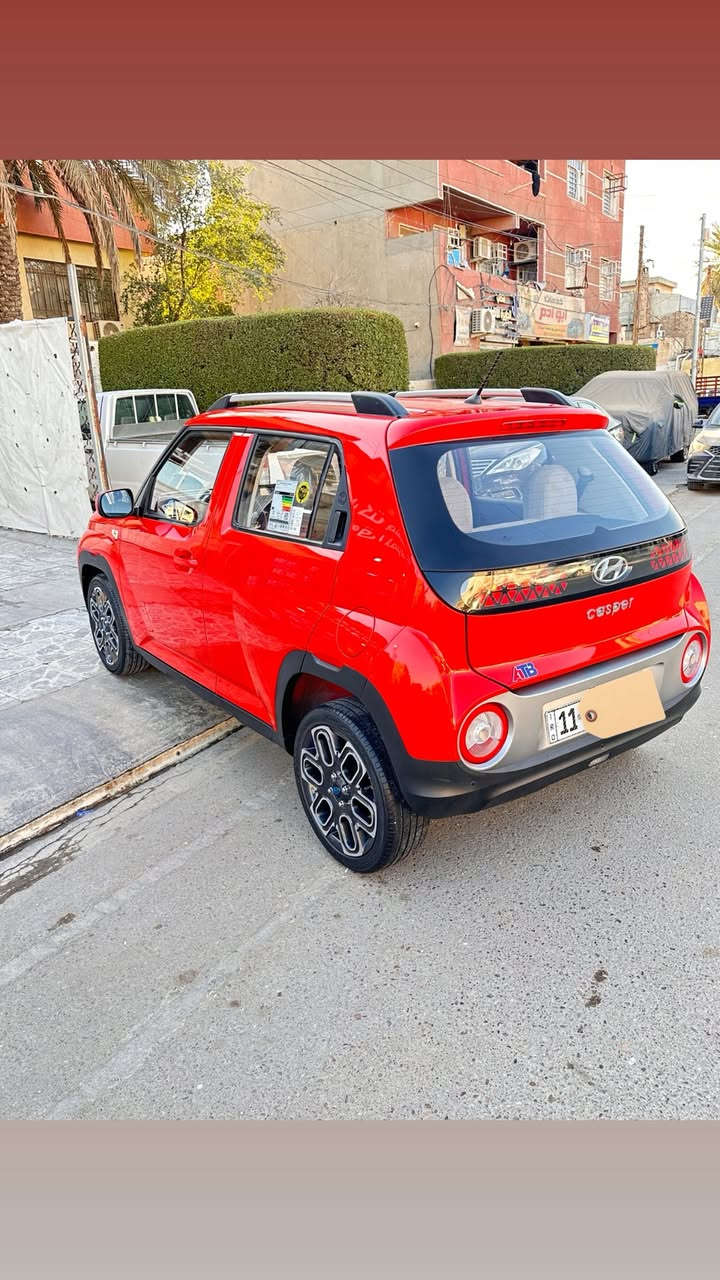 السلام عليكم
هونداي كاسبر موديل ٢٠٢٣ خليجية ليس كوريه ضمان الشركه الدوليه
ماشيه (٥ الاف كيلو فقط)
السياره جديده بحاله الوكاله 
رقم بغداد باسمي 
مواصفات السياره
فتحه
رادار امامي وخلفي 
حساسات
كشنات جلد ومخمل
مري شفط
تحكمات 

مكاني البنوك
سعر السياره (١٢٠ ورقه)
***********
