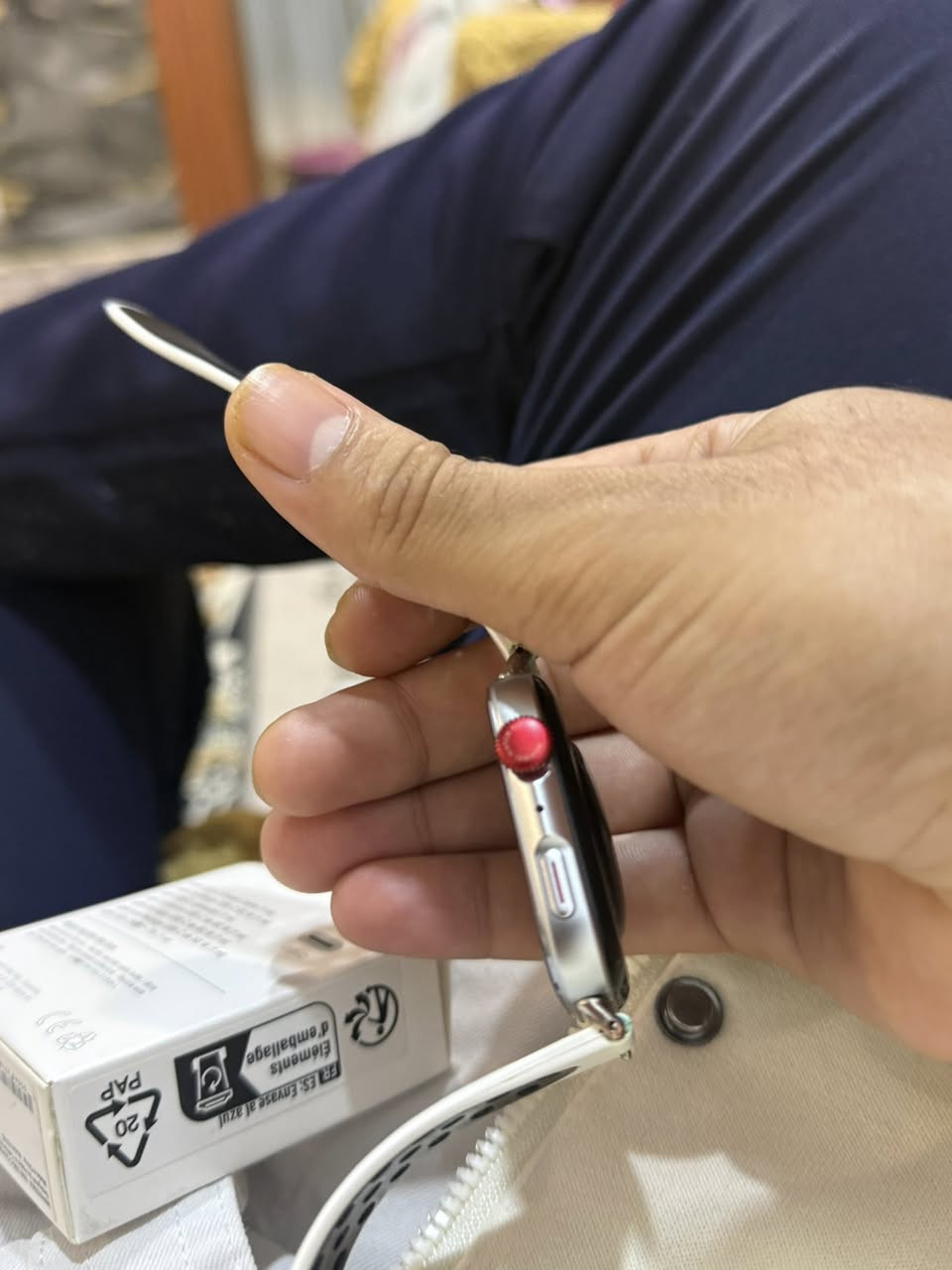 السلام عليكم ساعه هواوي  فت4 استعمال شي قليل ويها كارت الضمان ضمنها لشهر ال7  كارتون وملحقات كامله شاحنها الأصلي تربط علا كل الاجهزه ويها سيرين أصليات وكاله سعر 110وبيها مجال مكاني الزعفرانيه متواجد ع فيس علق ب تم  أدمن وافق من رخصتك❤️


**إذا كنت صاحب هذا الإعلان وتريد حذفه لأي سبب، رجاءا أرسل رسالة إلى الدعم الفني**