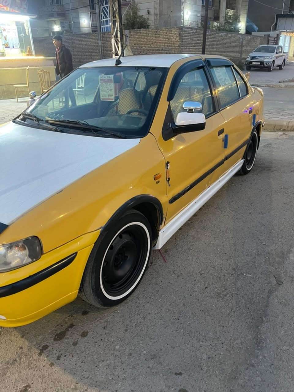 سمند 11ناطق  رقم واسط سنويه نهايه  26 السياره كير محرك كفاله السياره حلوه وخير من الله بيه الباب العكس السايق تخم تاير  حداديه 80‎%‎100 كهربائيات كله شغاله دواخله نظيفه بطاين نظيفه مسجل بلوتوث  السعر 30وبيه مجال ☎️***********
