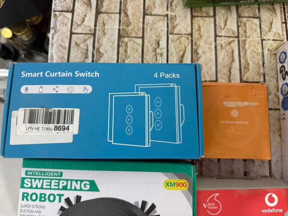 1–٤ سويج سمارت
2–سويج سمارت ثلاثي 

3–جي بي اس gps 

4–روبورت كنس صغير

5–مجففة فواكه سلڤر كرست 

شلع ب٦٠ الف وي توصيل 

رقم فقط واتس اب 

 0788 593 8559‬
